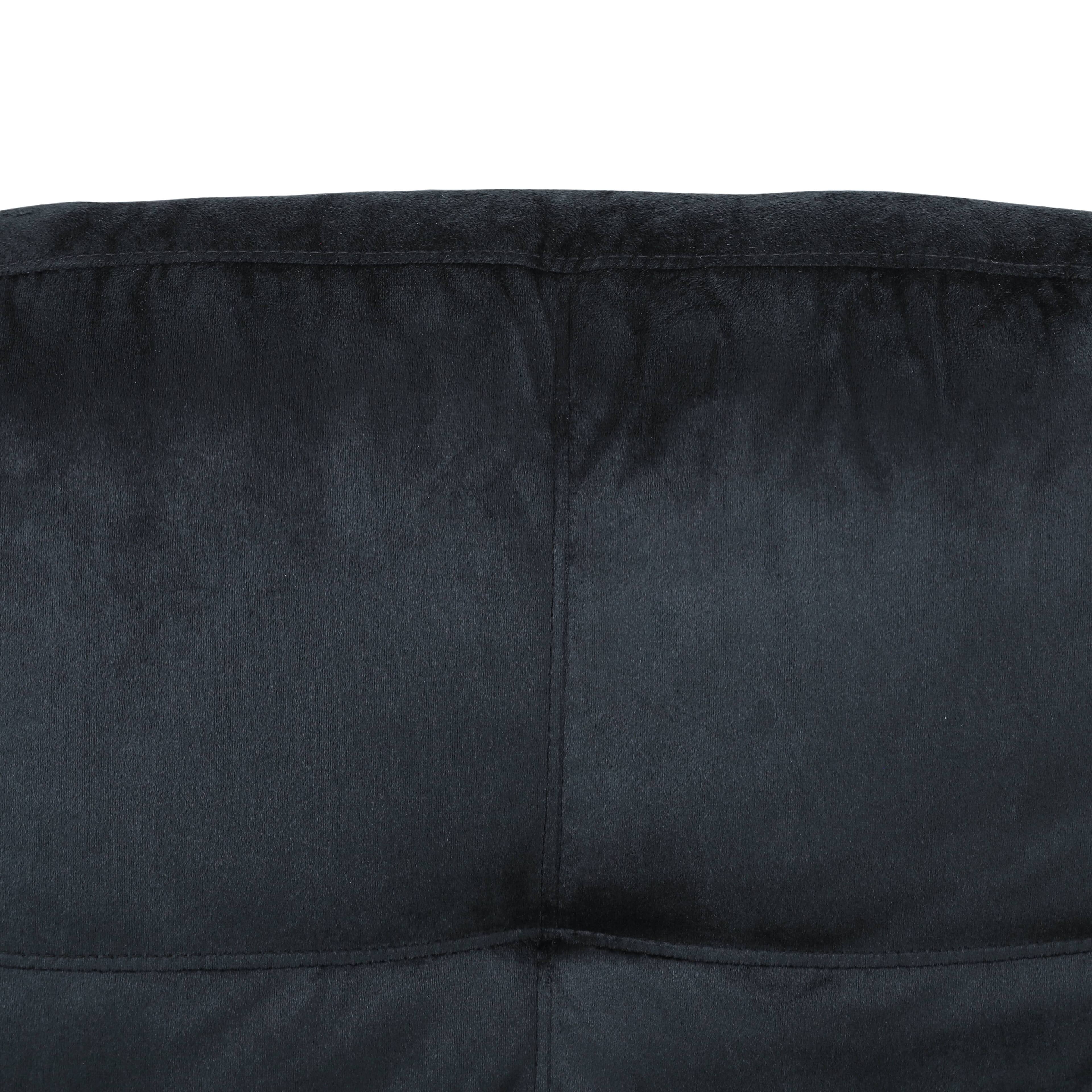 Alt View 10. Boyel Living - Atrovirens Lint Plush Sofa Solid Wood Frame Double Spring with Right Chaise Lounge - Dark Teal.