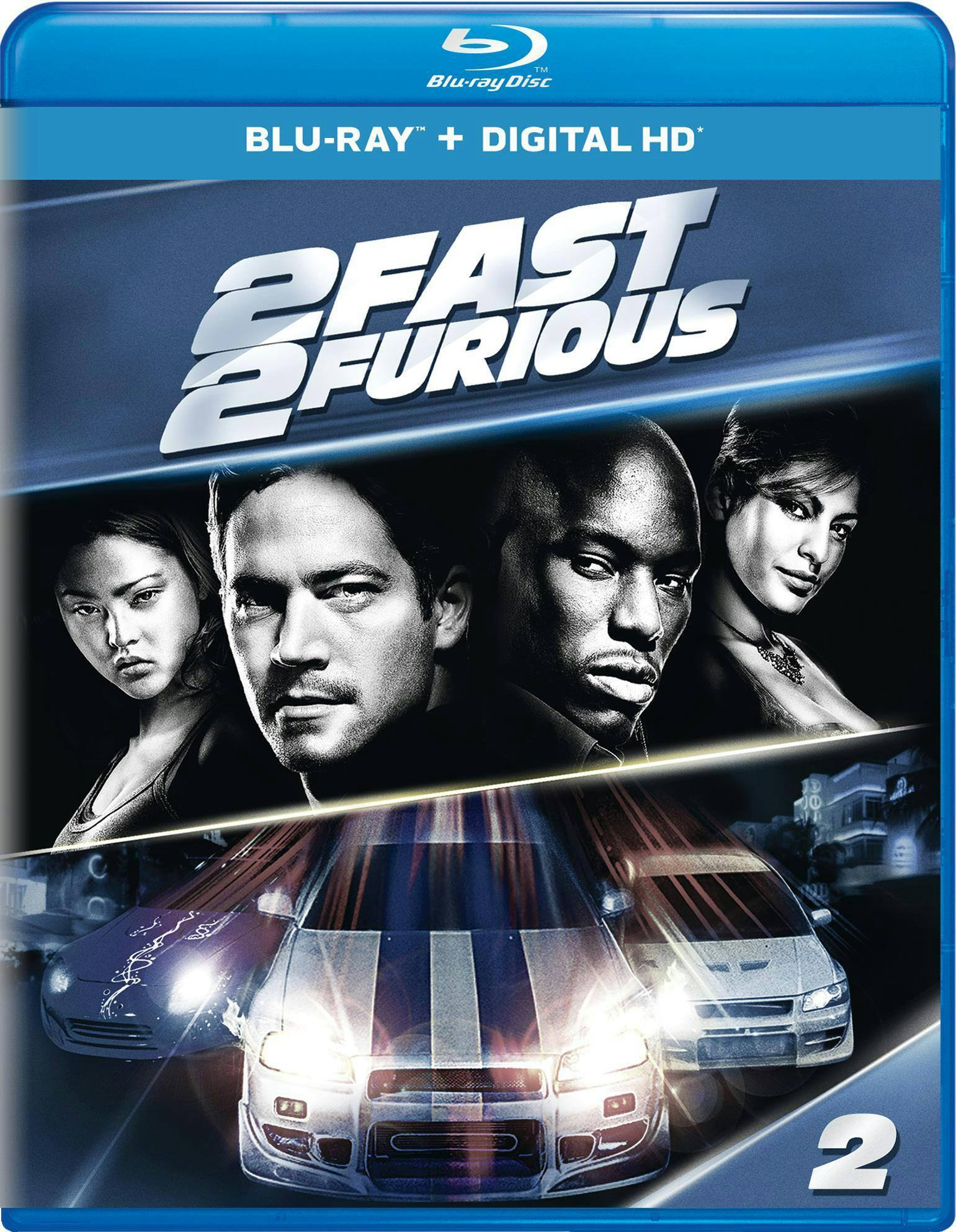Front. 2 Fast 2 Furious (Digital) [Blu-ray].