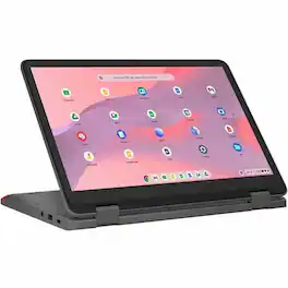 Lenovo - 500e Yoga Chromebook Gen 4 82W4000AUS 12.2" Touchscreen Convertible 2 in 1 Chromebook - WUXGA - 60 Hz - Intel N-S - Graphite Gray