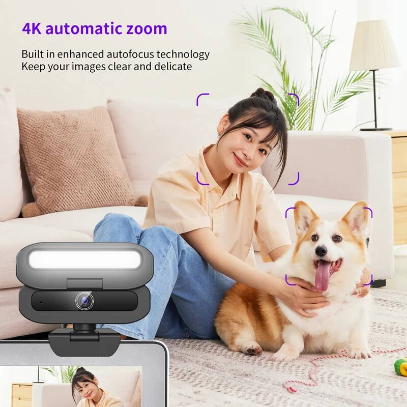 4K automatic zoom  
Built in enhanced autofocus technology  
Keep your images clear and delicate