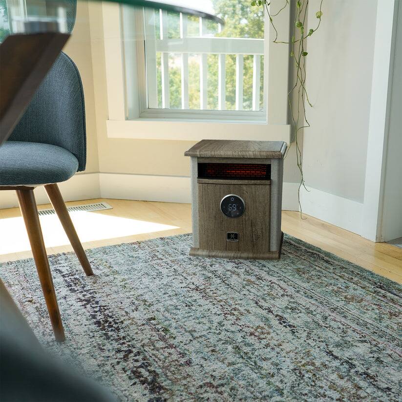 Alt View 2. Heat Storm - 1500 Watt Tan Infrared Cabinet Heater - Tan.