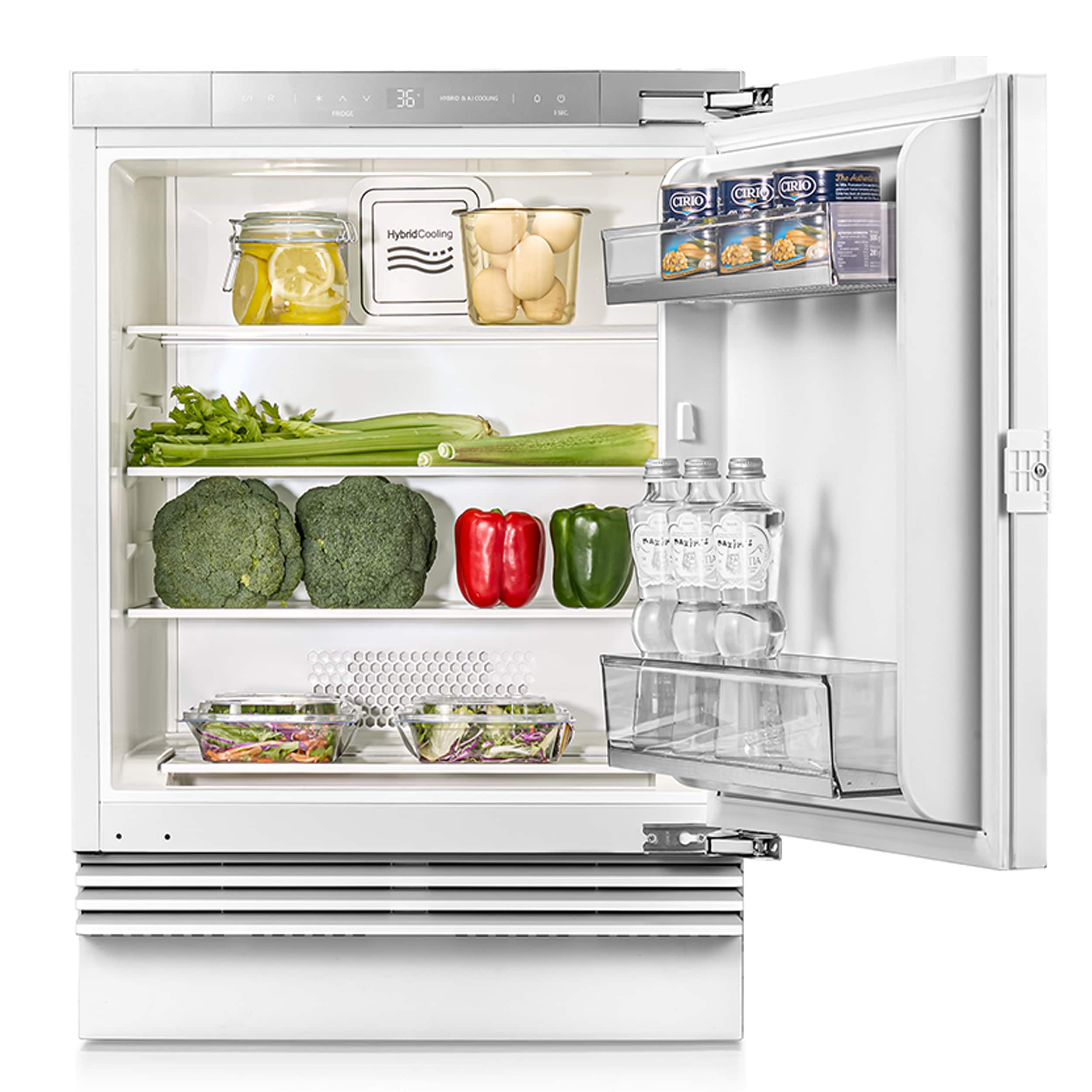 Ca'Lefort - 24'' Undercounter All-Fresh RefrigeratorPanel Ready Refrigerator - White