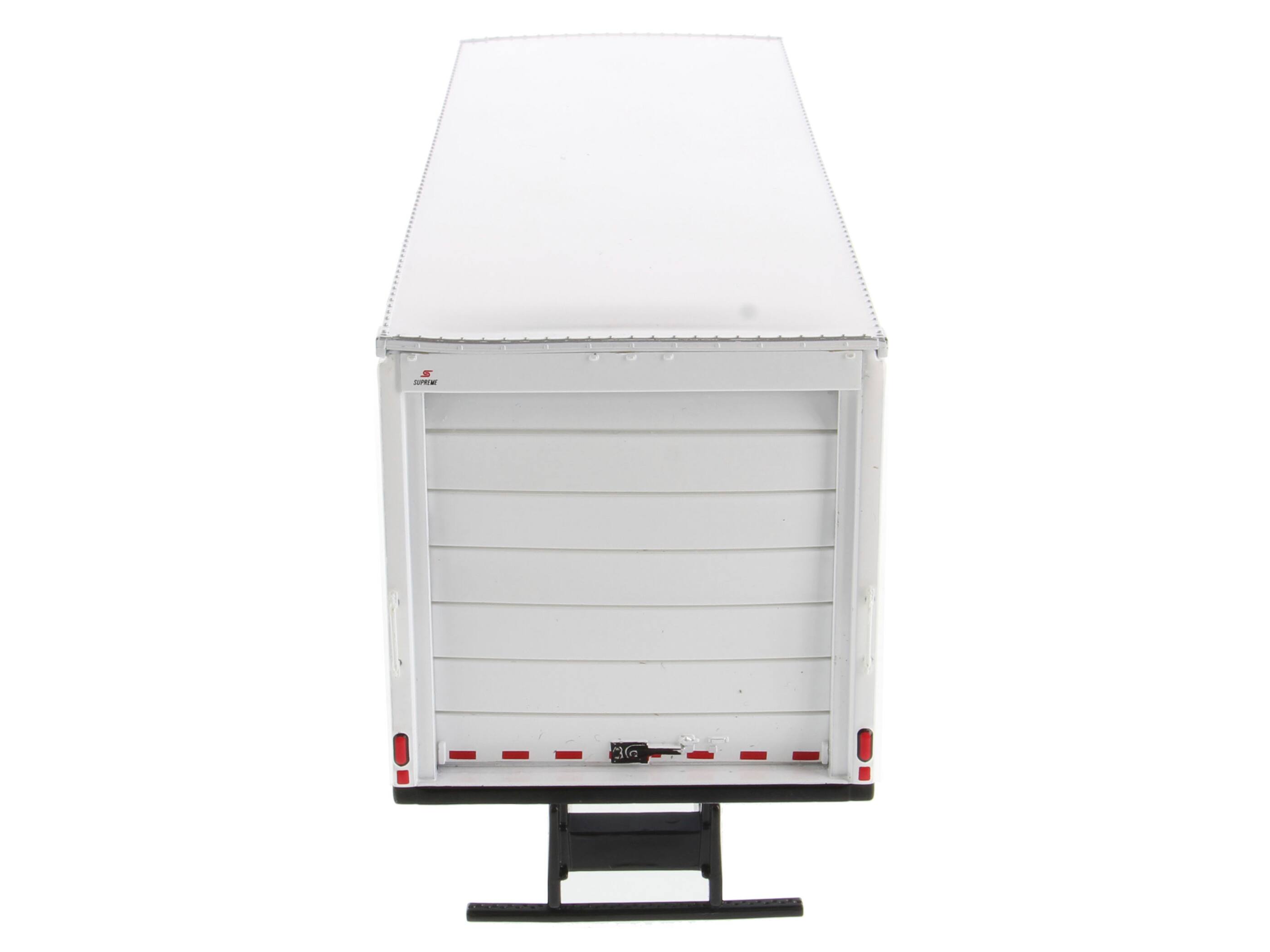 Alt View 1. Diecast Masters - Peterbilt 536 Truck with Supreme Signature Van Body Red Metallic "Transport Series" 1/32 Diecast - Red Metallic.