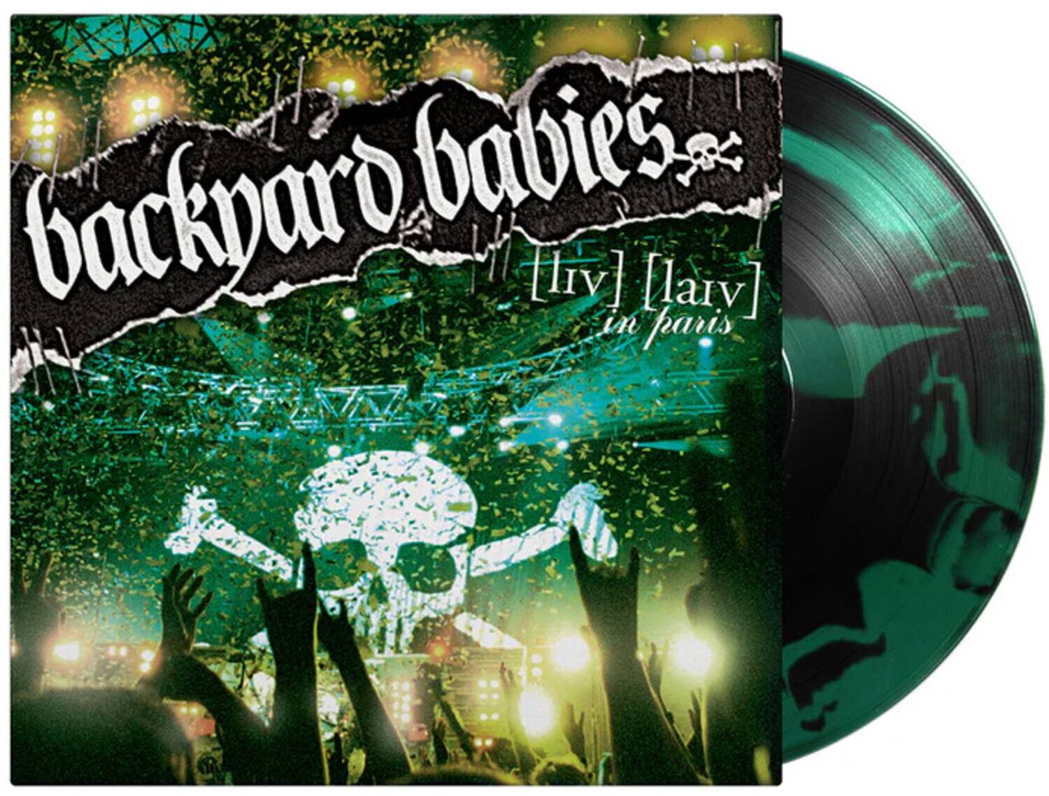 Backyard Babies - Live Live In Paris - Limited 180-Gram Black with Green Inkspot Colored Vinyl   - VINYL LP price history on PriceWatchPro