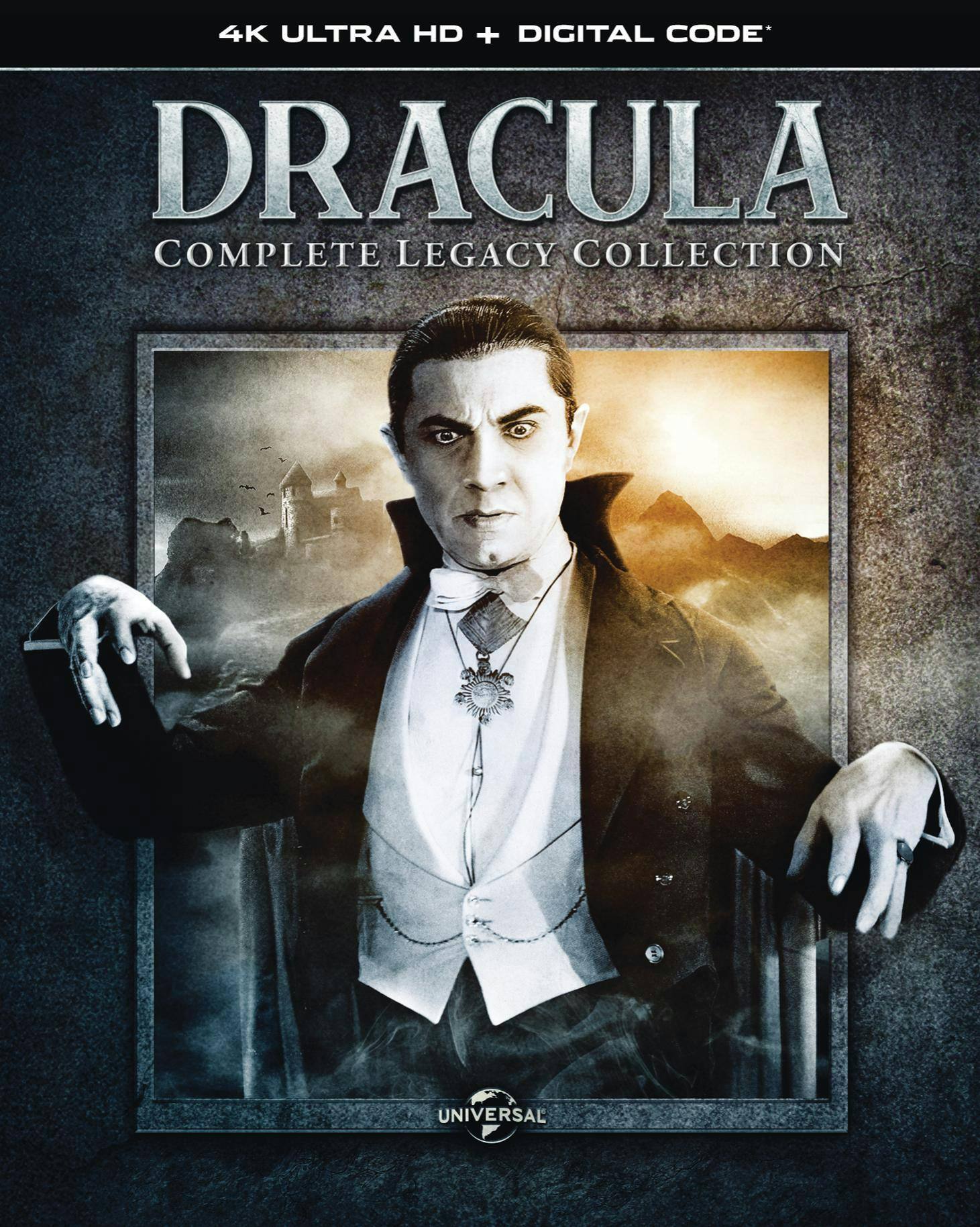 Angle. Dracula: Complete Legacy Collection   - 4K Blu-Ray.