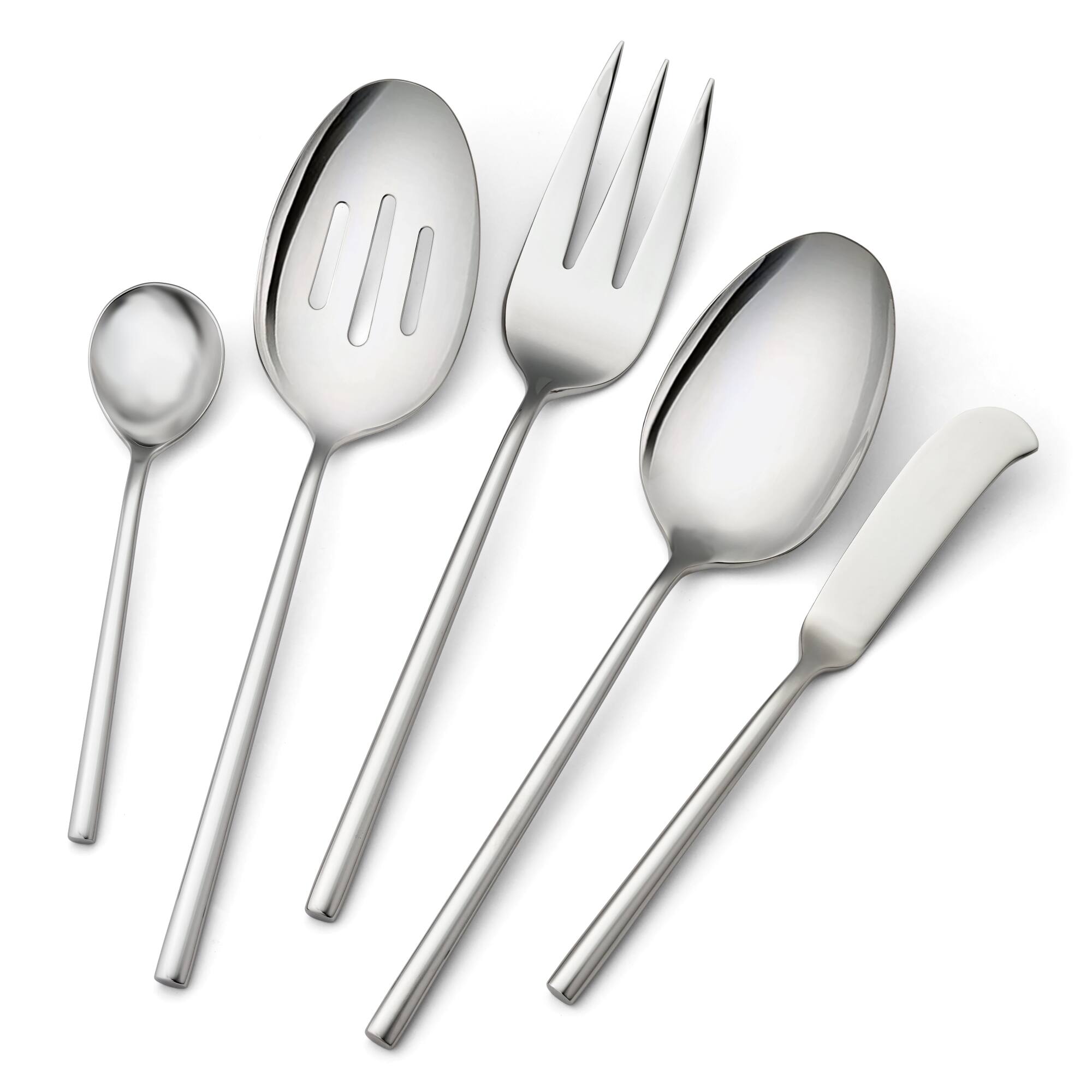 Alt View 4. ZWILLING - ZWILLING Aberdeen 45-pc 18 10 Stainless Steel Flatware Set - Stainless Steel.