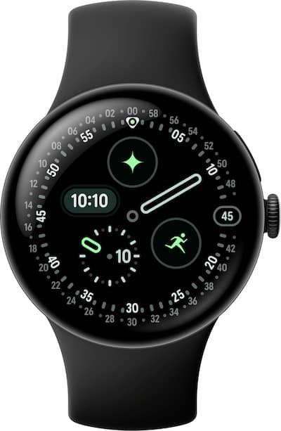 Google Pixel Watch 4 (41mm) Wi Fi Matte Black Case Obsidian Google Pixel Watch 4 (41mm) Wi Fi Matte Black Case Obsidian