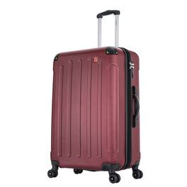 DUKAP - Intely Hardside Spinner Luggage 28" with Integrated Digital Weight Scale - WINE