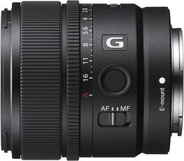 Sony - E 15mm F1.4 G APS-C Large-Aperture Wide-Angle G Lens - Black