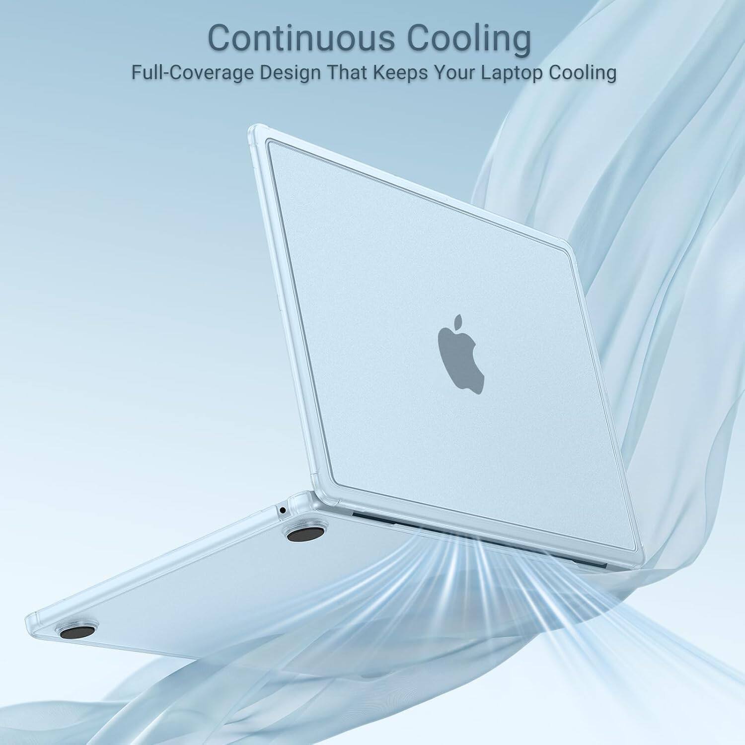 Continuous Cooling  
Full-Coverage Design That Keeps Your Laptop Cooling