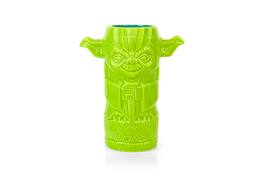 Geeki Tikis Star Wars Master Yoda Mug | Ceramic Tiki Style Cup | Holds 12 Ounces - Green