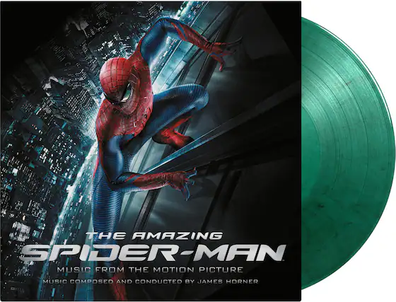 THE AMAZING SPIDER-MAN
MUSIC FROM THE MOTION PICTURE
MUSIC COMPOSED AND CONDUCTED BY JAMES HORNER