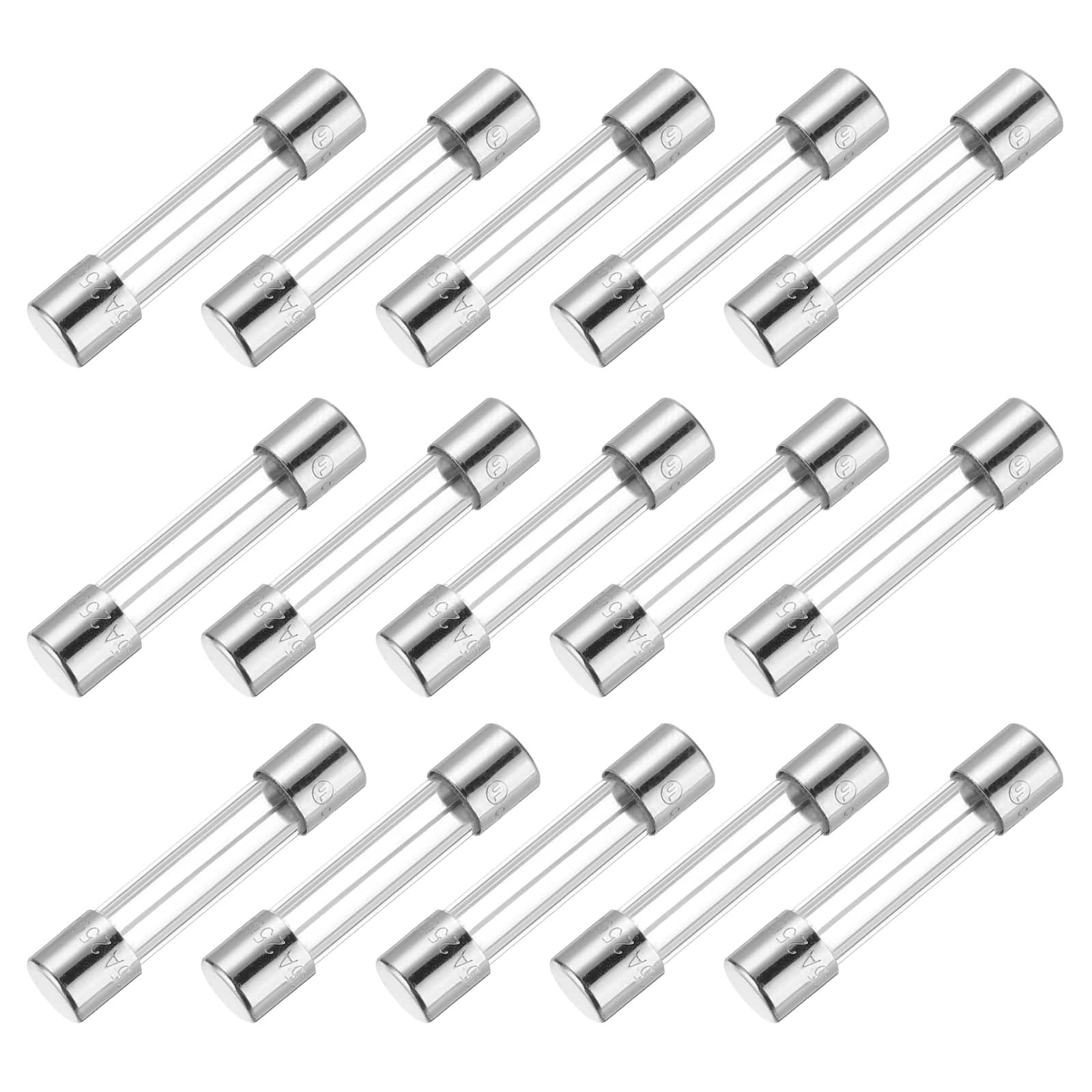 Unique Bargains - 15A 250V 6x30mm Time Delay Glass Fuse UL Listed Slow Blow Fuse for Home Appliances 15pcs price history on PriceWatchPro
