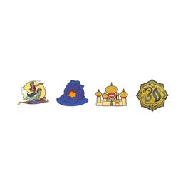 Disney - Aladdin 30th Anniversary 4 Piece Pin Set - Blue