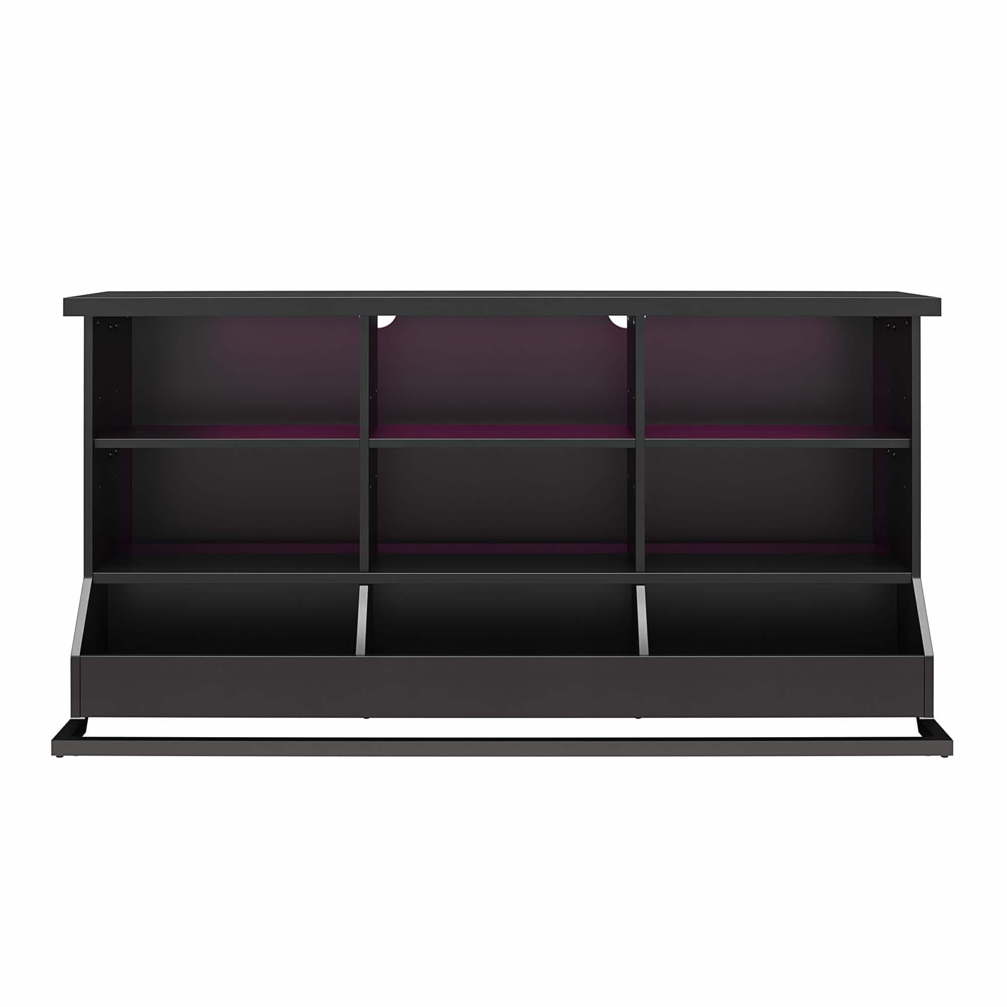 Front. Ntense - Grind Gaming Console with LED Lights - Black.