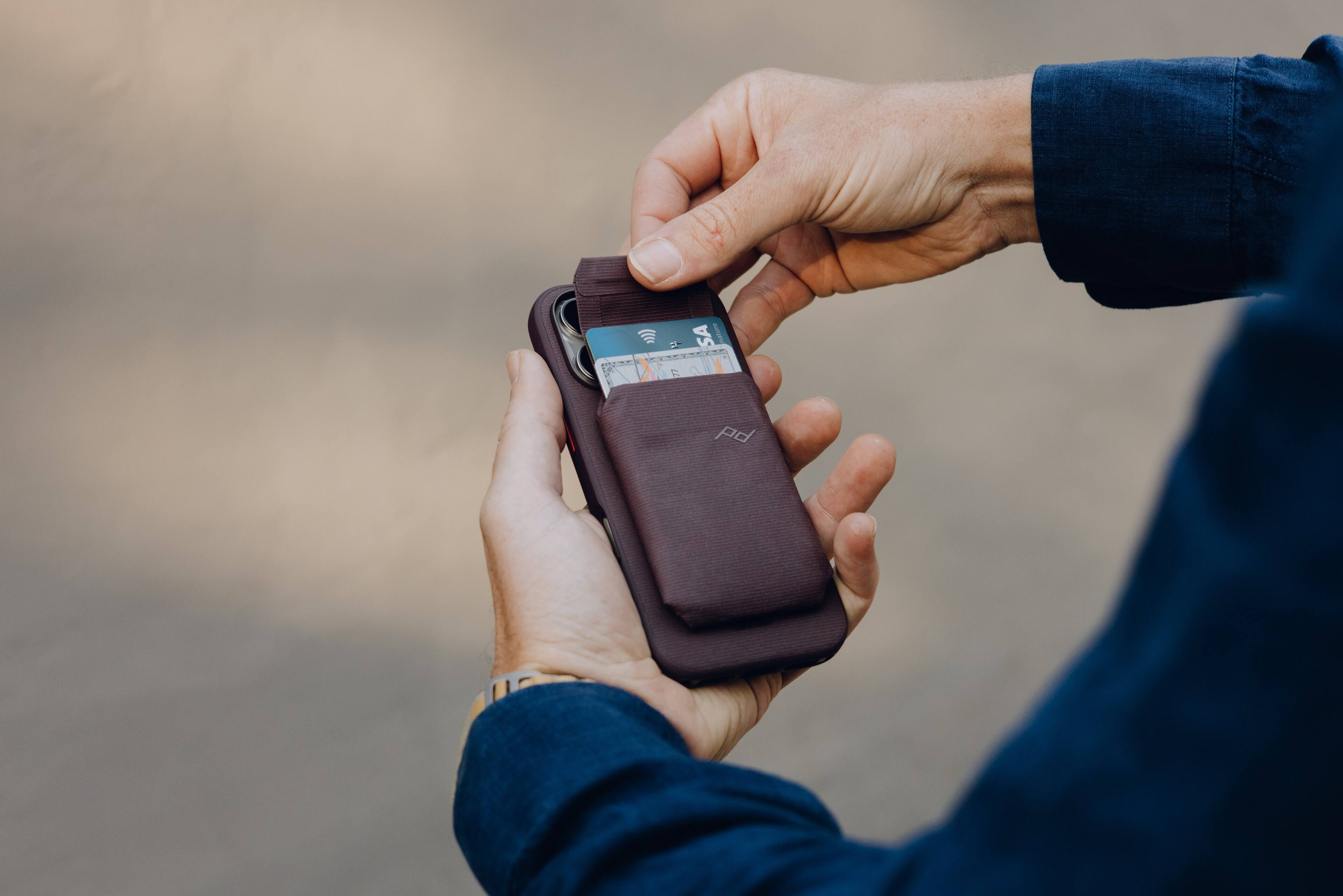 Alt View 17. Peak Design - Mobile Wallet Slim - Eclipse.