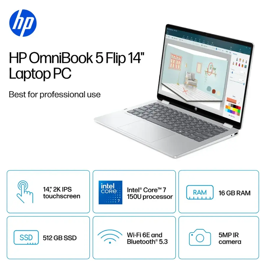 hp HP OmniBook 5 Flip 14