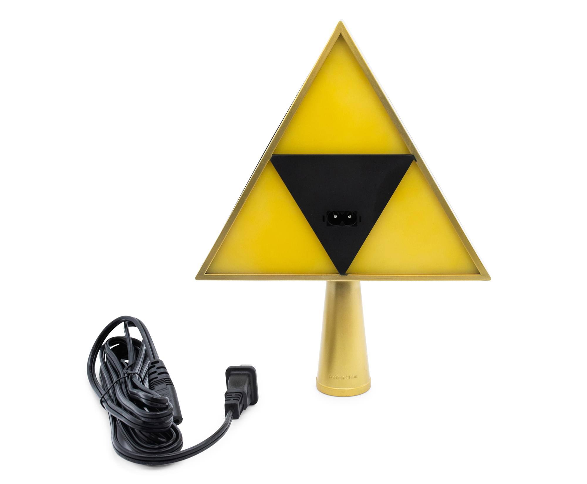 Alt View 10. Halo - The Legend of Zelda 7-Inch Triforce Light-Up Holiday Tree Topper Decoration - Yellow.