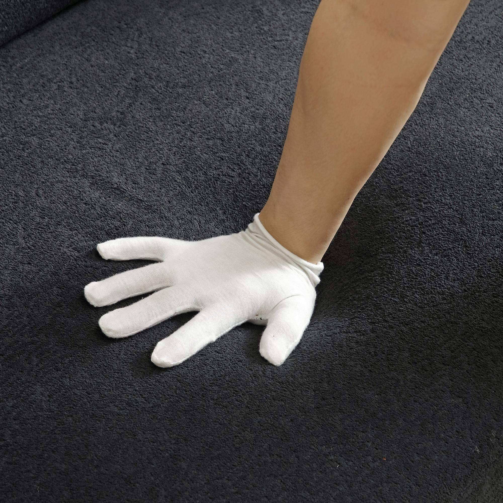 Alt View 1. Roomtec - 2in1 Folding Sofa Bed with Pillow Twin Sleeper Sofa Floor Futon Loveseat Couch Foam Folding Mattress Sleeper for Living - Black.