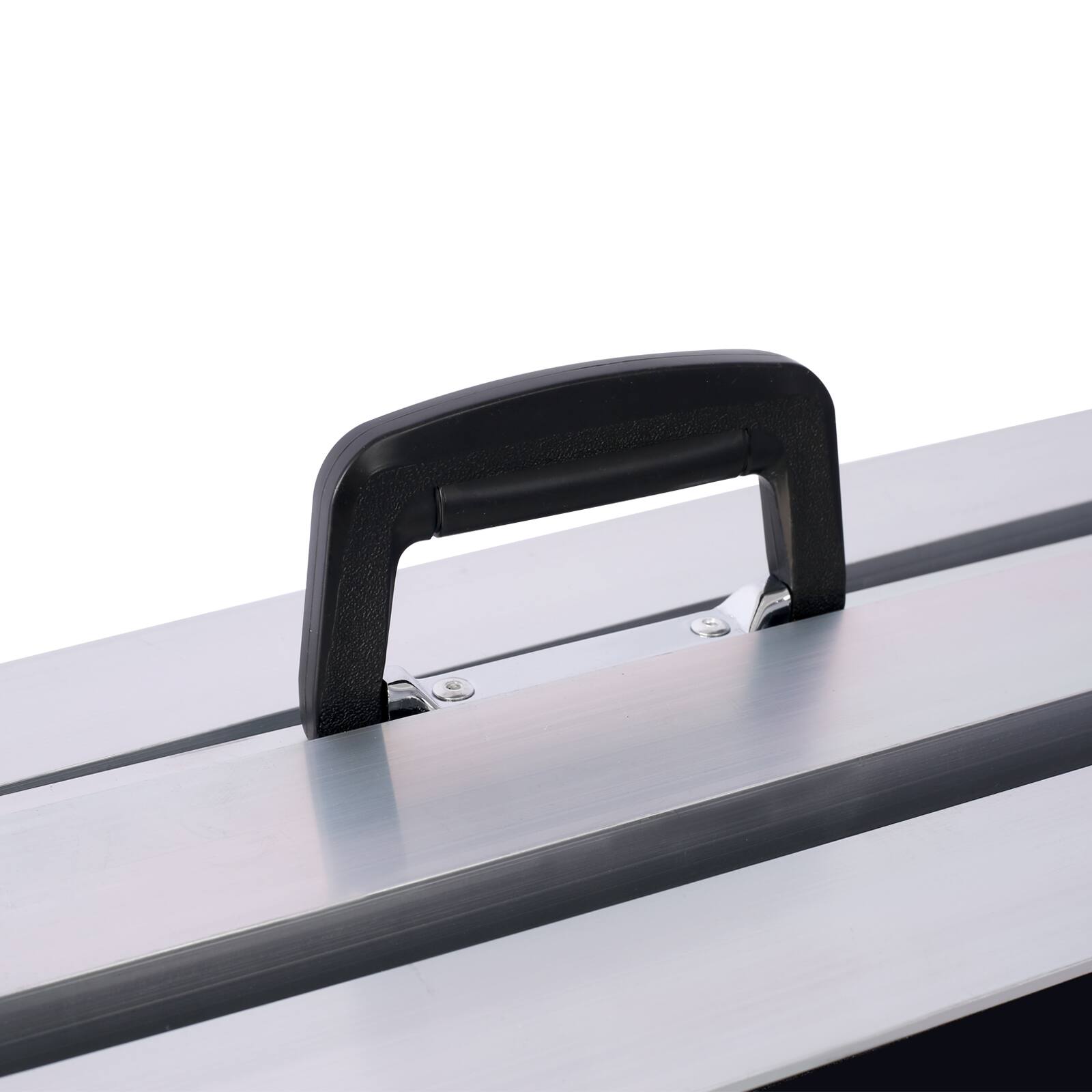 Alt View 8. ELEMENT ACE - 7ft Aluminum Threshold Ramp - Portable, Foldable, 600lb Capacity, Non-Skid, Two-Piece Design - Silver.