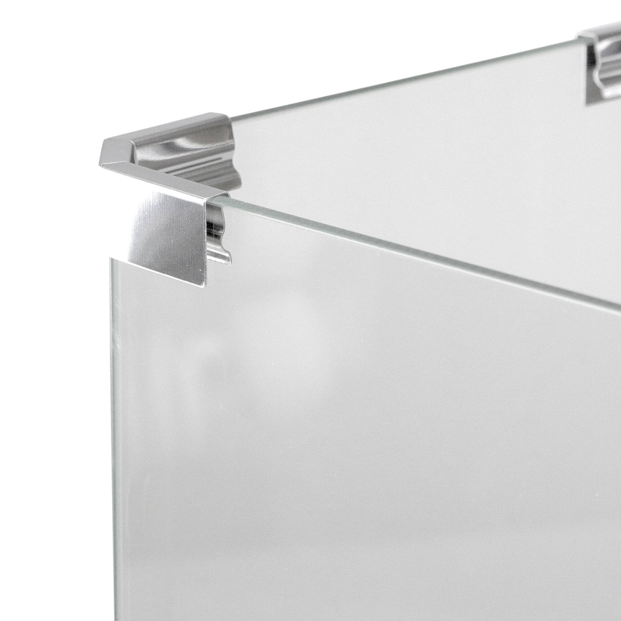 Alt View 3. Northlight - Bio Ethanol Ventless Portable Fireplace with Flame Guard - 15" - Black.