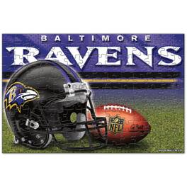 WinCraft - Baltimore Ravens 150-Piece Team Puzzle - Multicolor