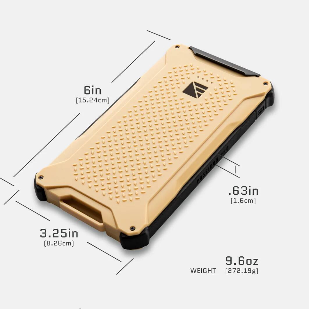 6in (15.24cm)  
.63in (1.6cm)  
3.25in (8.26cm)  
9.6oz (272.19g)