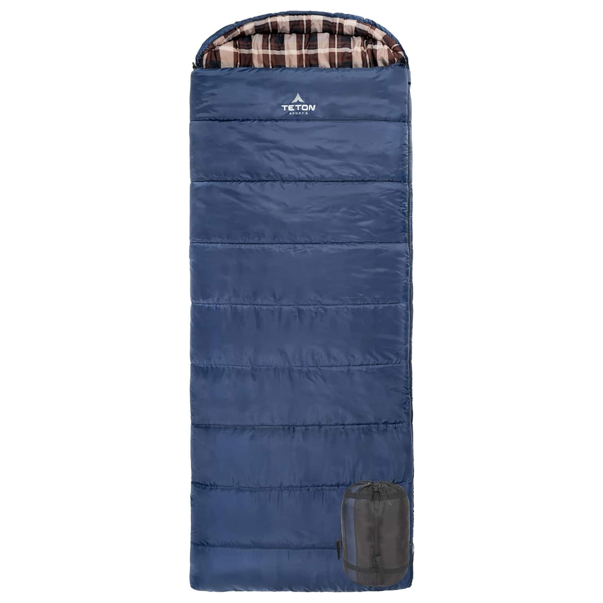 TETON Sports - Celsius XL -25 Degree Left Zipper Sleeping Bag for Camping - Blue
