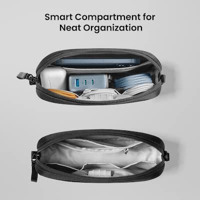 tomtoc Light T12 Electronic Accessory Organizer Tech Pouch Cable tomtoc Light T12 Electronic Accessory Organizer Tech Pouch Cable