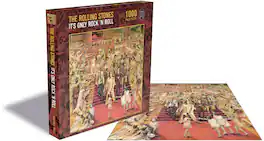 PopMarket - The Rolling Stones - RockSaws - Rolling Stones It's Only Rock N Roll (1000 Piece Jigsaw Puzzle) - GAMES (MISC) - Multicolor