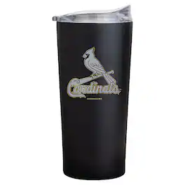 Logo Brands - Black Foil 20oz. Powder Coat Tumbler - Multicolor
