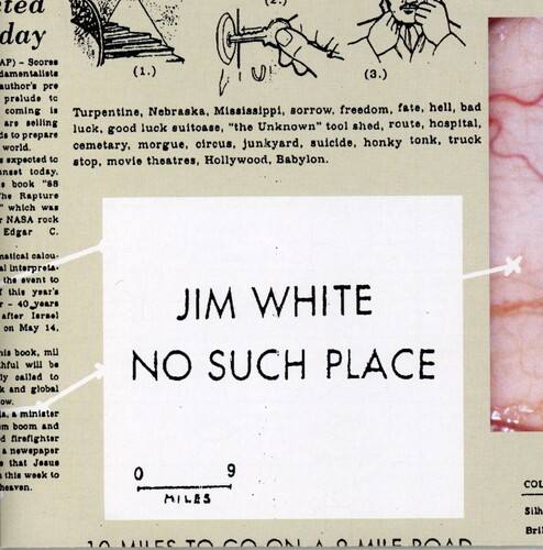 Jim White - No Such Place   - COMPACT DISCS [CD] price history on PriceWatchPro