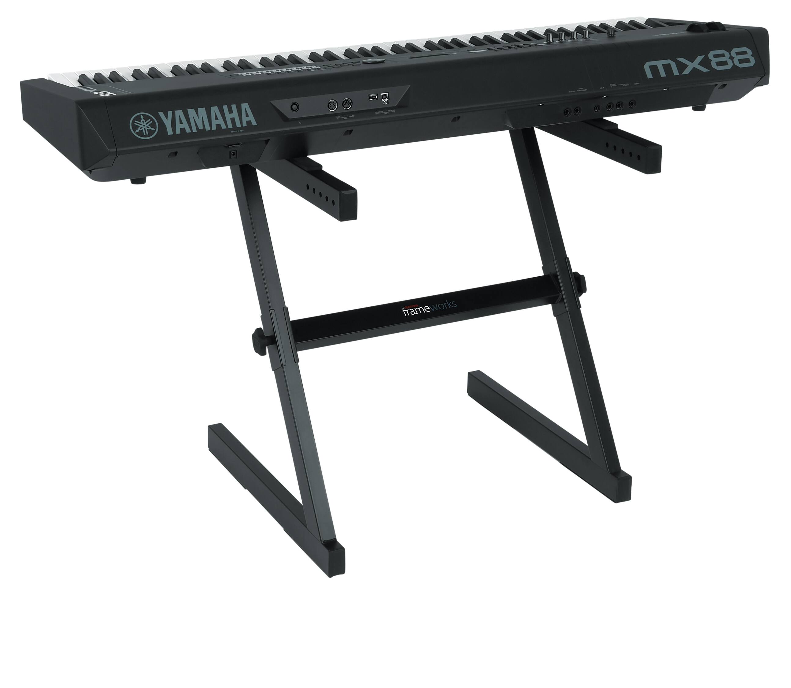 Alt View 14. Gator Frameworks - Z-Style Keyboard Stand - Black.