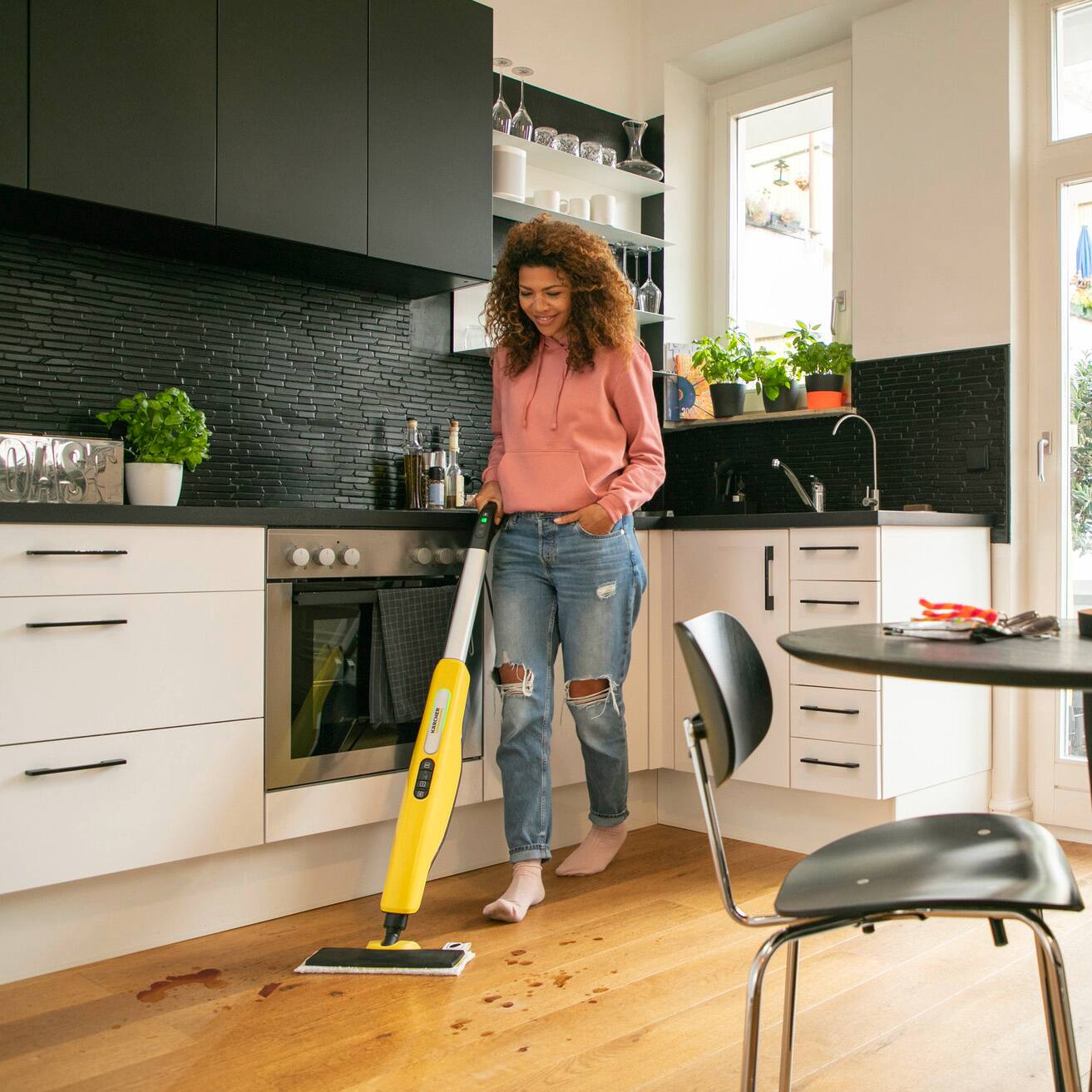 Alt View 2. Karcher - SC 3 Upright Steam Mop for Hard Floors and Carpets, 30 Second Heat Up.