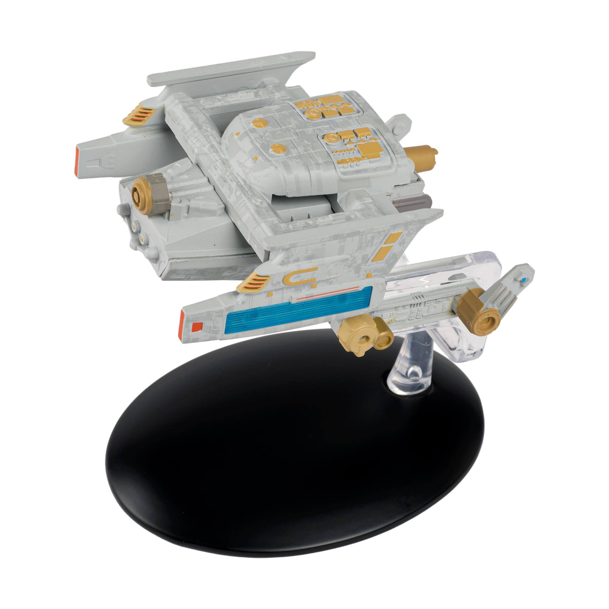 Alt View 2. Eaglemoss - Eaglemoss Star Trek Starship Replica | Federation Tug - Grey.
