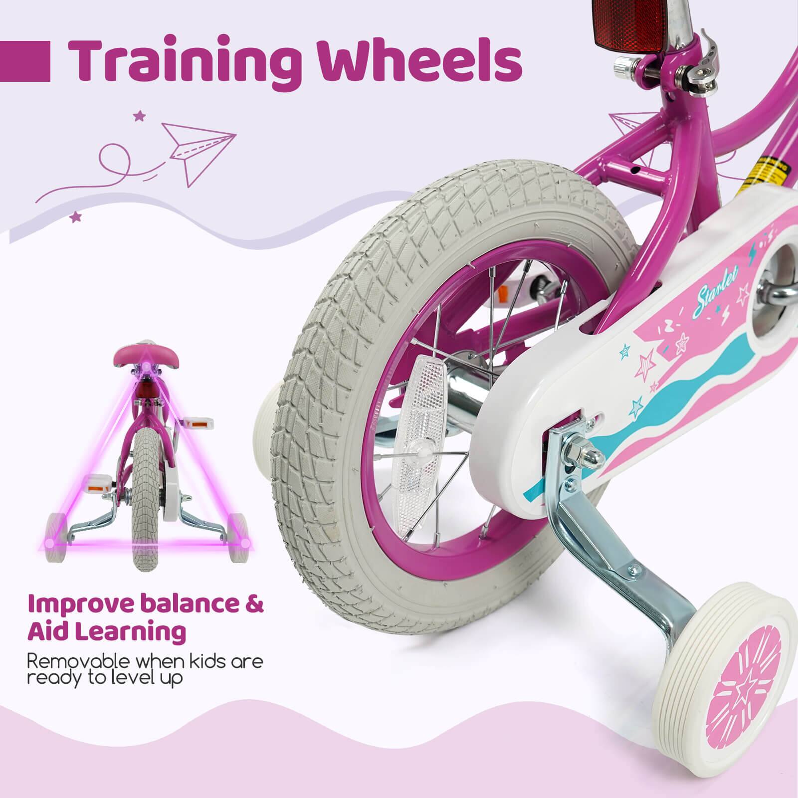 Training Wheels

Improve balance & Aid Learning

Removable when kids are ready to level up