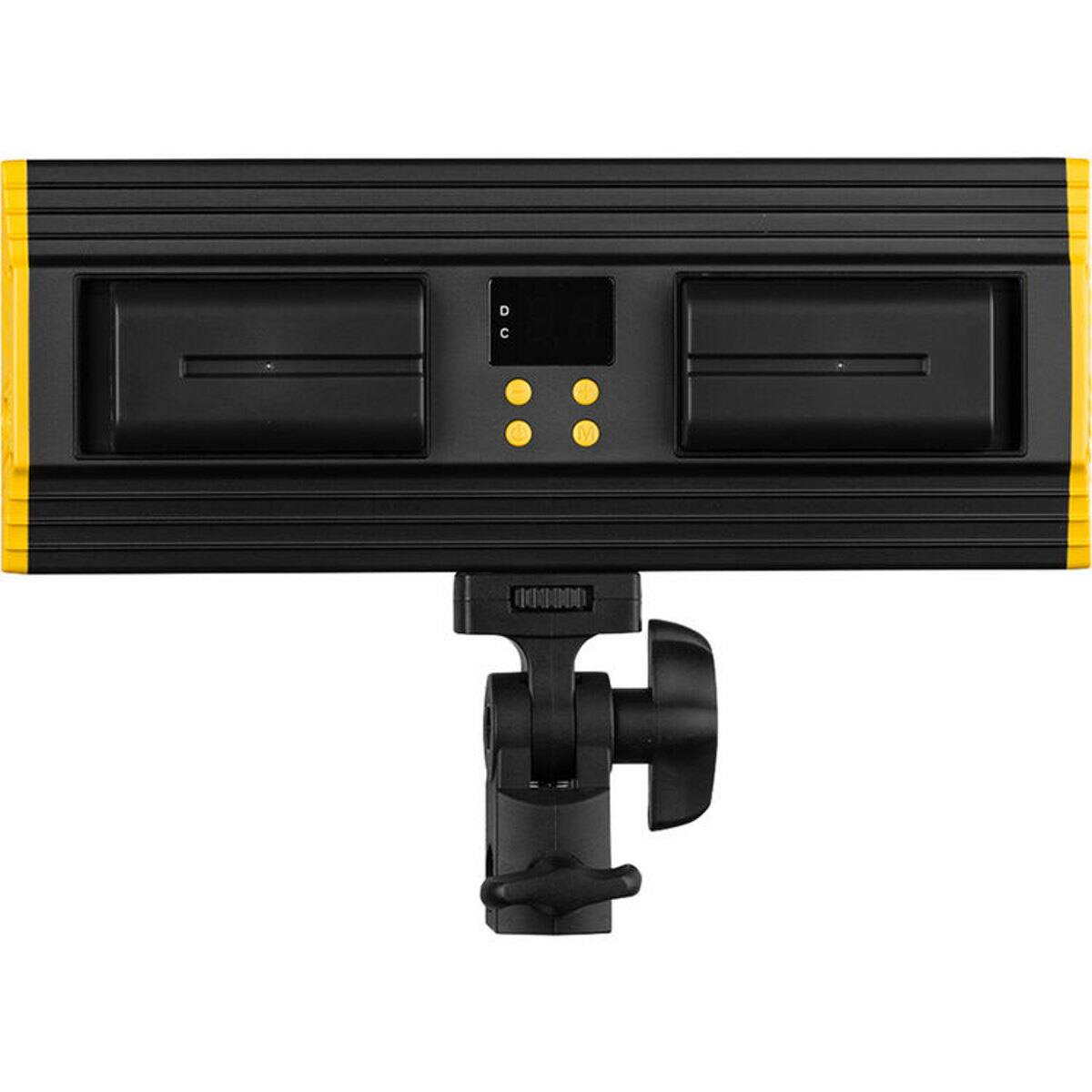 Alt View 2. Ikarao - Ikan Onyx Half x 1 Bi-Color 3-Point LED Light Kit with 3x 8' V2 Heavy Duty Light Stand, Graphite.