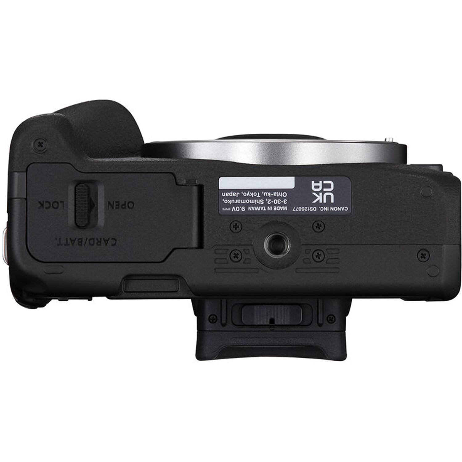 LOCK OPEN  
AD Japan Tokyo, Ohta-ku, Shimomaruko, 3-30-2.  
UK 9.0V  
TAIWAN NI MADE DS126877 INC.  
CANON CARD/BATT.