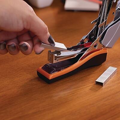 Alt View 7. Swingline - Optima 40 Compact Reduced Effort Stapler, 40-Sheet Capacity - Black/Silver.