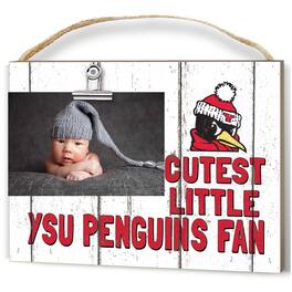 Jardine - Youngstown State Penguins 16" x 22" Cutest Little Weathered Logo Frame - White