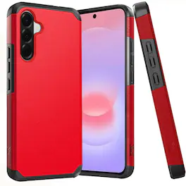 Kitcheniva - Matte Tough Hybrid Phone Case For Samsung A37 5G - Red