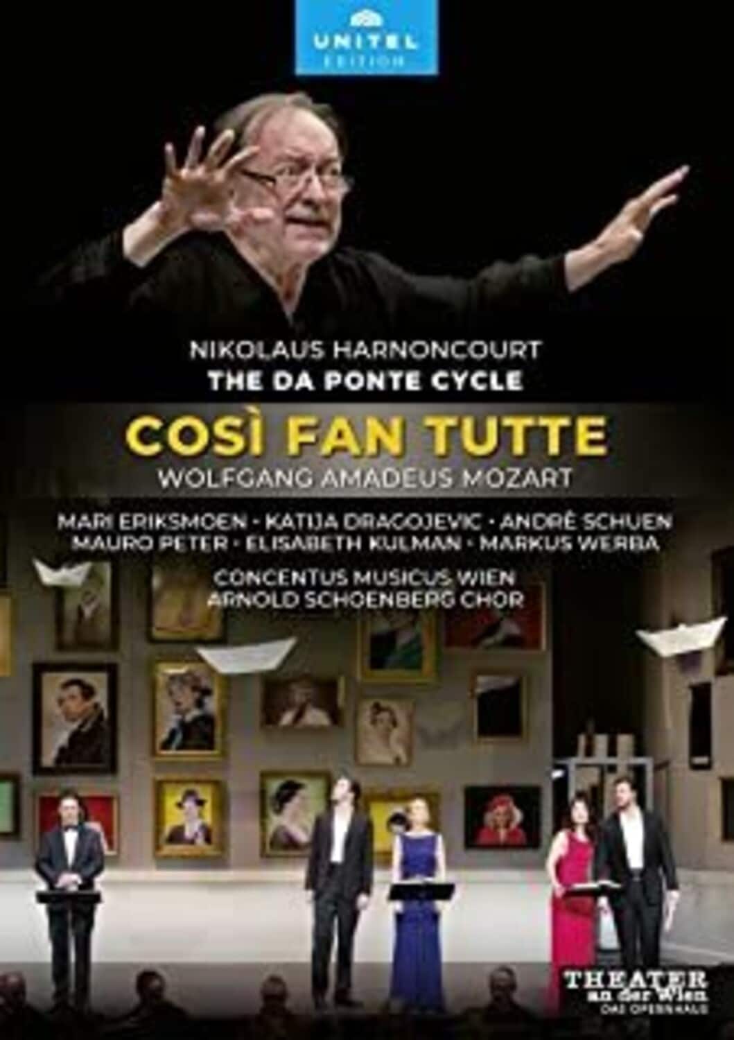 Arnold Schoenberg Chor Concentus Musicus Wien Harnoncourt - Cosi Fan Tutte  - DVD