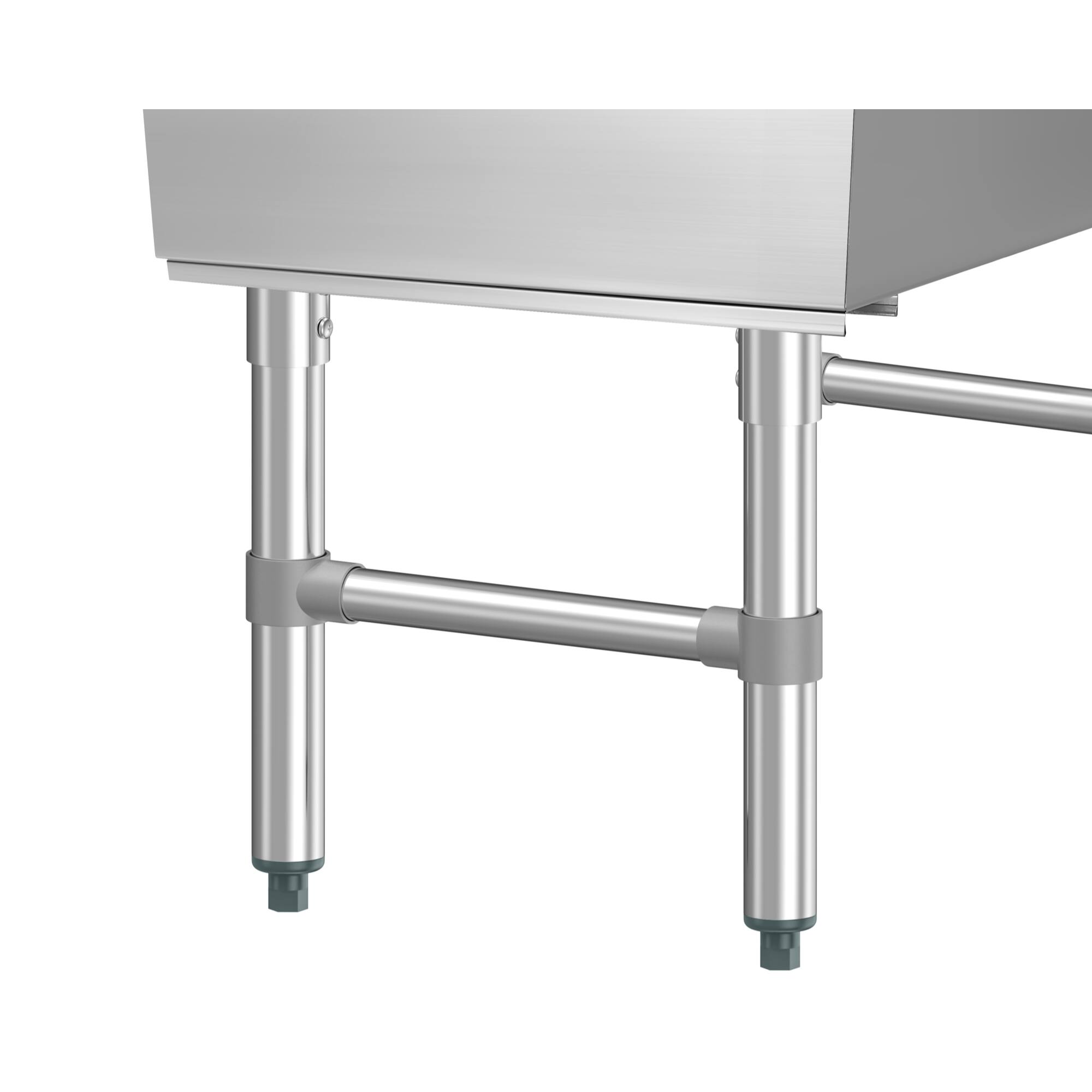 Alt View 5. Koolmore - 36 in.  Underbar Ice Bin with Siding Lid in Stainless Steel (KM-UIB-1836) - Stainless Steel.