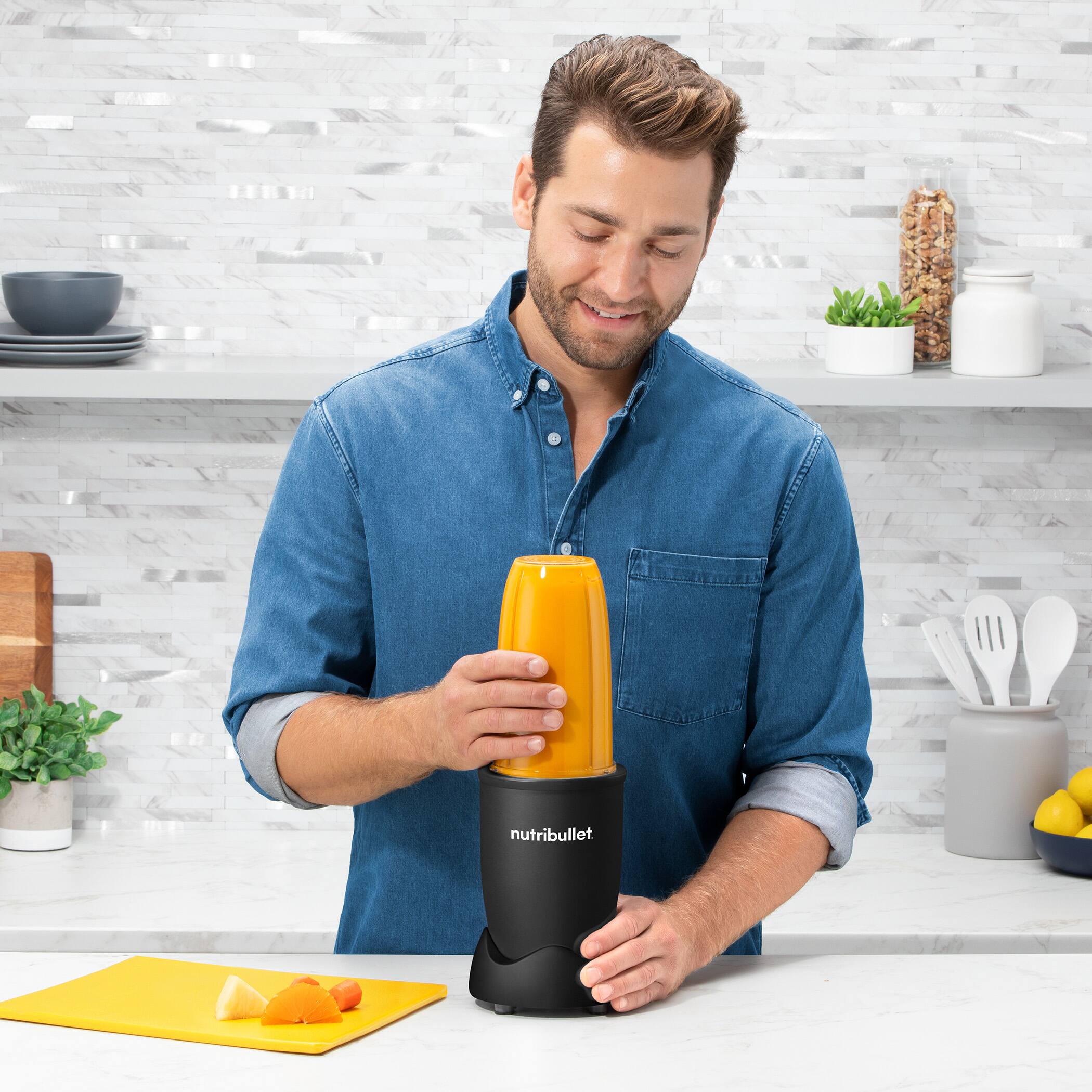 NutriBullet PRO Single Serve Blender (900W) Black NB90901AK - Best Buy