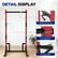 DETAIL DISPLAY
- Multiple pull-up grip
- Plug-in design flexible and convenient
- Anti-slip design