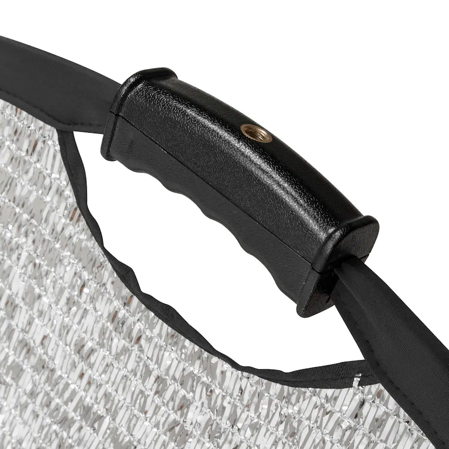 Wind Reflector Glow Collapsible Circular Wind Proof Reflector with Handles (32
