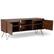 Alt View 4. Simpli Home - Hunter SOLID MANGO WOOD TV Media Stand in Umber Brown, Gold For TVs up to 65 inches - Umber Brown, Gold.