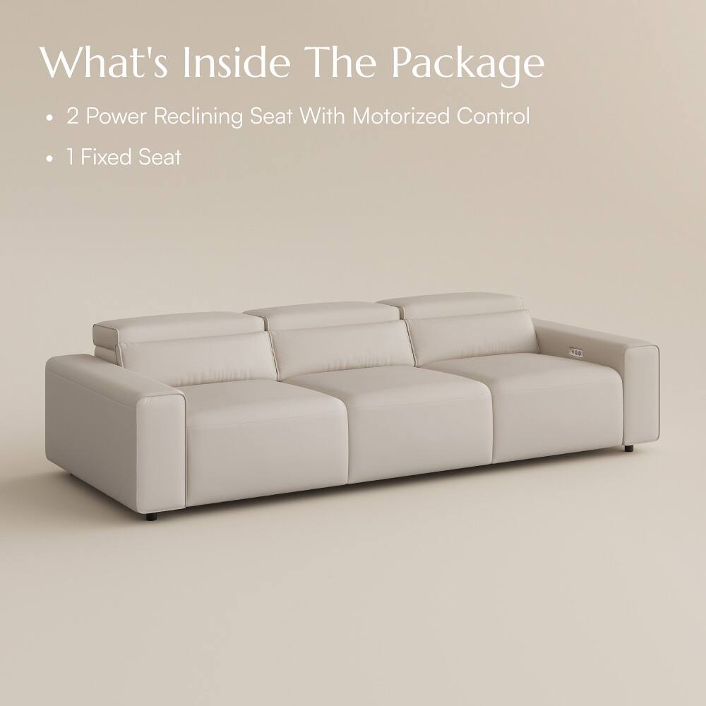What's Inside The Package
- 2 Power Reclining Seat With Motorized Control
- 1 Fixed Seat