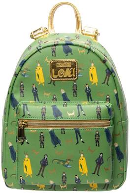 LoungeFly - Exclusives Loki Mini-Backpack - Entertainment Earth Exclusive - Collectibles - Multicolor