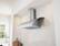 Alt View 12. Zephyr - Okeanito 42" Shell Only Wall Mount Range Hood with LED Lights - Stainless Steel.